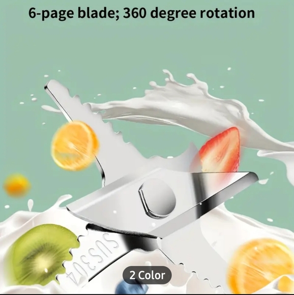 Portable Fruit Juicer Tumbler - Picture 3 of 10